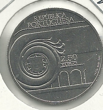 Monedas - Euros - 2,5 euro; - Portugal - SC - A&ntilde;o 2013 - Joao Villaret - Click en la imagen para cerrar