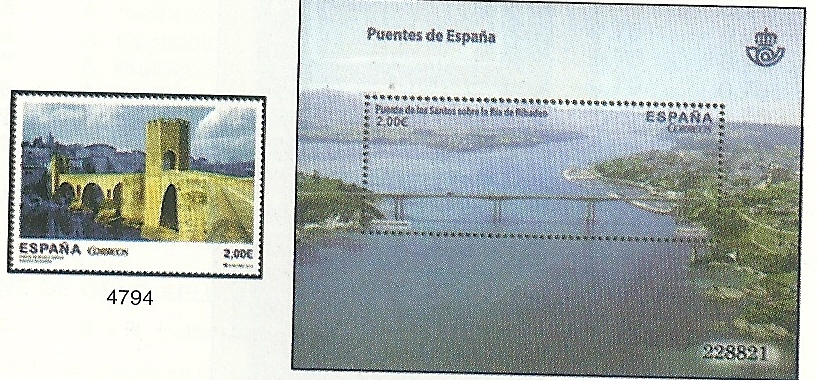 2º Cent. (全系列) - Juan Carlos I - 2013 - ** - 4794/95