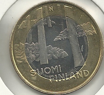 Monedas - Euros - 5€ - Finlandia - Año 2013 - Satakanta - Click en la imagen para cerrar