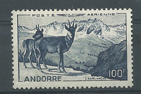 Andorra - Correo Francés - Series completas - ** - 1950 - 141 - Nuevo - Click en la imagen para cerrar