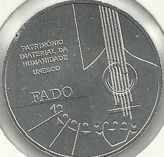 Monedas - Euros - 2,5&euro; - Portugal - SC - A&ntilde;o 2015 - Fado - Click en la imagen para cerrar