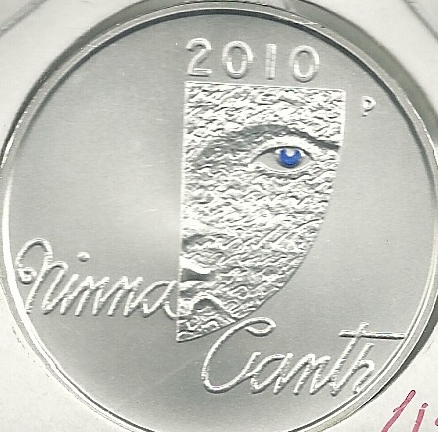 Monedas - Euros - 10€ - Finlandia - 152 - Año 2010 - Ninna Canth - Click en la imagen para cerrar