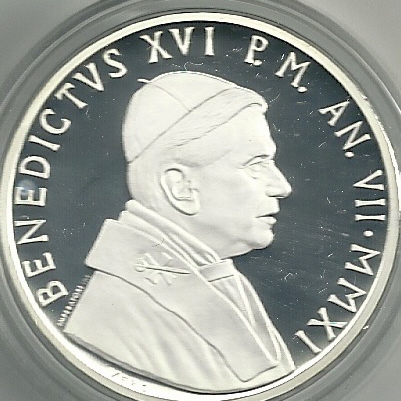 Monedas - Euros - 10€ - Vaticano - Año 2011 - Order sacerdotal - Click en la imagen para cerrar
