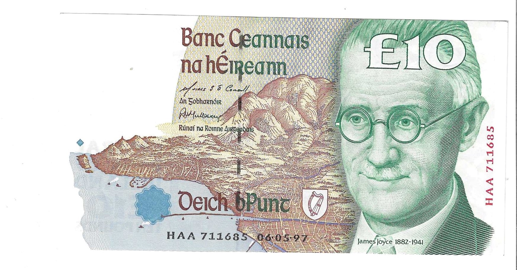 Billetes - Europa - Irlanda - 75a - MBC+ - 1994 - 5 pounds - Num.ref: FAH681635