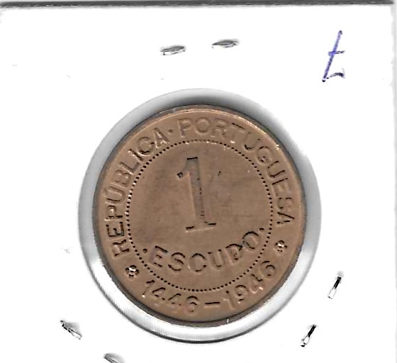 Monedas - Europa - Portugal (Guinea portuguesa) - 7 - 1946 - Escudo - Click en la imagen para cerrar