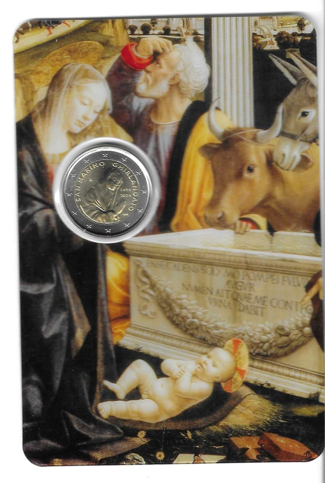 Monedas - Euros - 2€ - San Marino - SC - 2024 - Ghirlandaio