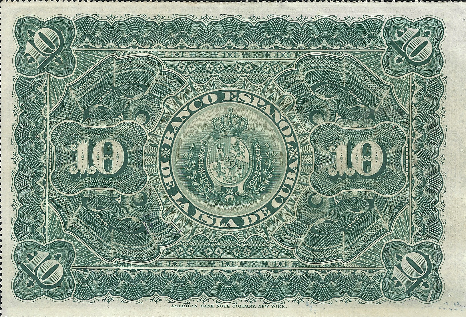 Billetes - España (Excolonias) - 49 - EBC+ - Año 1896 - 10 Pesos - num ref: 154864 - Click en la imagen para cerrar