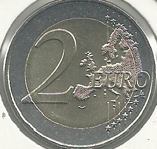 Monedas - Euros - 2€ - Luxemburgo - Año 2015 - Boda Real - Click en la imagen para cerrar