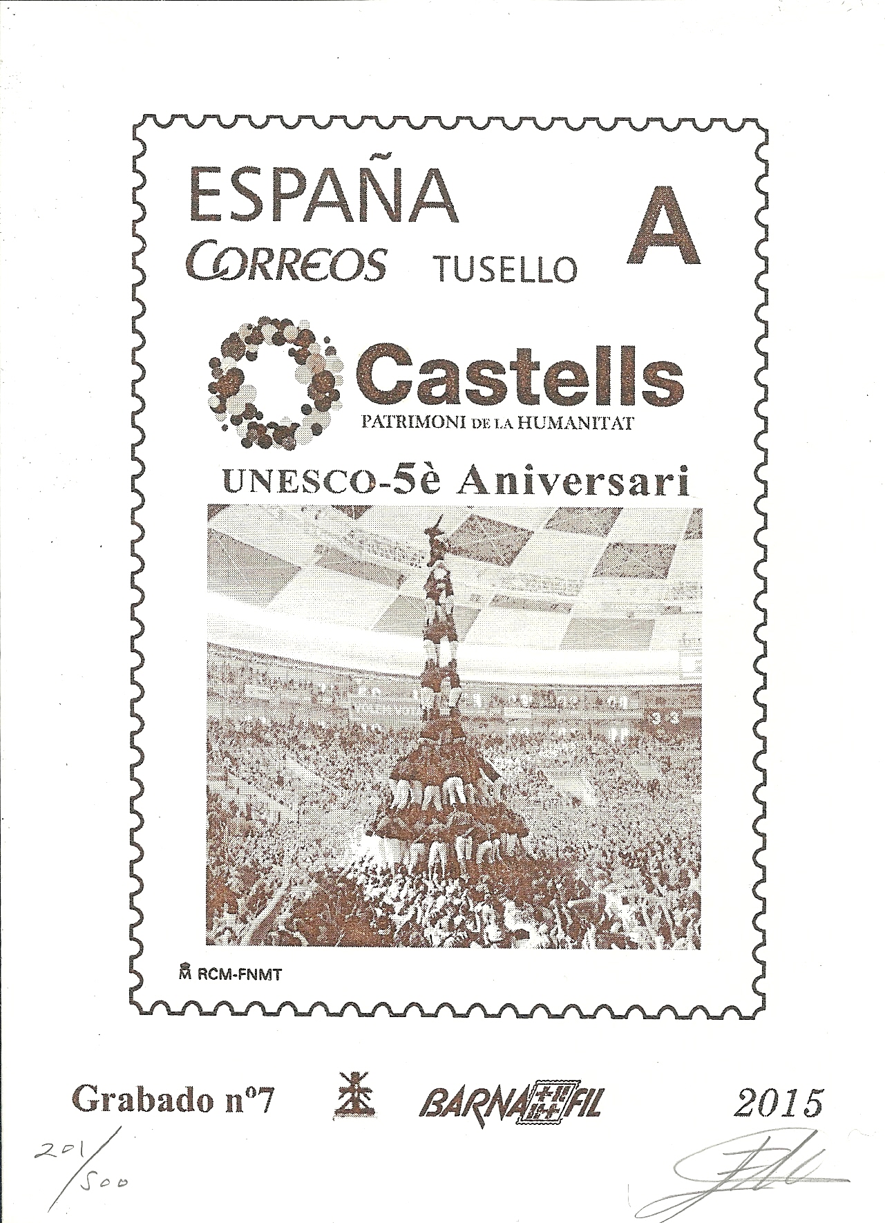 Grabados - Nº 7 - Año 2015 - Castellers