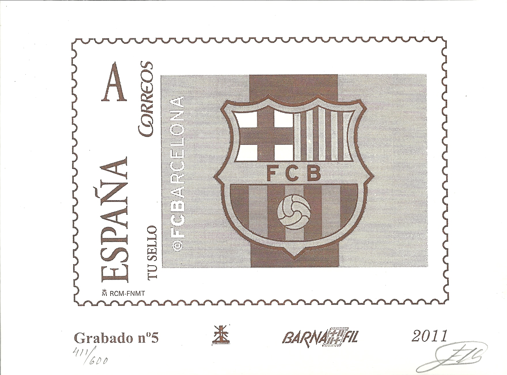 Gravats - Nº 5 - Any 2011 - Escut Barcelona