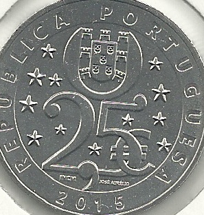 Monedas - Euros - 2,5euro; - Portugal - A&ntilde;o 2015 - Clima - Click en la imagen para cerrar