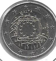 Monedas - Euros - 2&euro; - Malta - Año 2015 - Bandera - Click en la imagen para cerrar