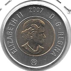 Monedas - America - Canadá - 496 - Año 2007 - 2 dollares - Click en la imagen para cerrar