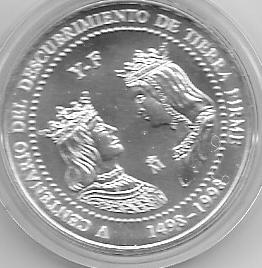 Monedas - Euros - 3€ - España - SC - Año 1998 - 500 Aniversario Descubrimiento Tierra Fierme.Venezuela - Click en la imagen para cerrar