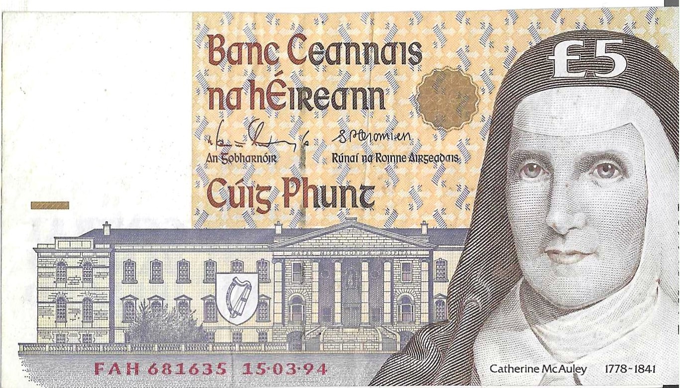 Billetes - Europa - Irlanda - 76b - MBC+ - 1997 - 10 pounds - Num.ref: HAA711685