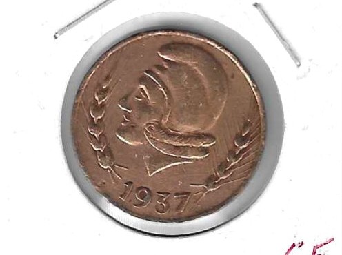 Monedas - Fichas Cooperativas y vales - 217a - 1937 - 25 ct - Click en la imagen para cerrar
