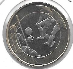Monedas - Euros - 5€ - Finlandia - Año 2016 - Eurocopa Futbol - Click en la imagen para cerrar