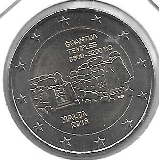 Monedas - Euros - 2&euro; - Malta - A&ntilde;o 2016 - Templo Ggantija - Click en la imagen para cerrar