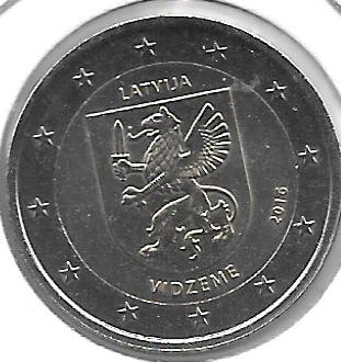 Monedas - Euros - 2€ - Letonia - Año 2016 - Escudo - Click en la imagen para cerrar