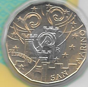 Monedas - Euros - 5€ - San Marino - Año 2016 - Año Misericordia - Click en la imagen para cerrar