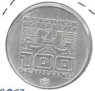Monedas - Europa - Austria - 2927 - Año 1976 - 100 schilling - plata - Click en la imagen para cerrar