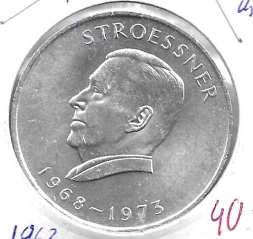 Monedas - America - Paraguay - 29 - 1968 - 300 guaranies - plata - Click en la imagen para cerrar