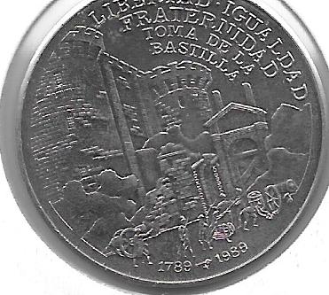 Monedas - America - Cuba - 272 - 1989 - peso - Click en la imagen para cerrar
