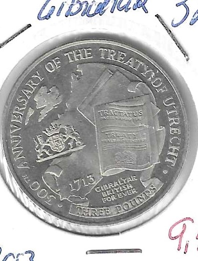 Monedas - Europa - Gibraltar - 67259 - 2013 - 3 pounds - Click en la imagen para cerrar