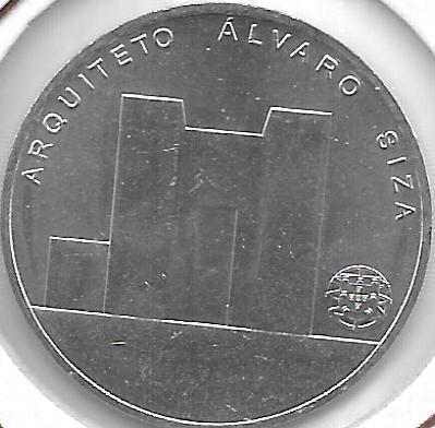 Monedas - Euros - 7 -5 &euro; - Portugal - A&ntilde;o 2017 - Arquitecto &Aacute;lvaro Siza - Click en la imagen para cerrar