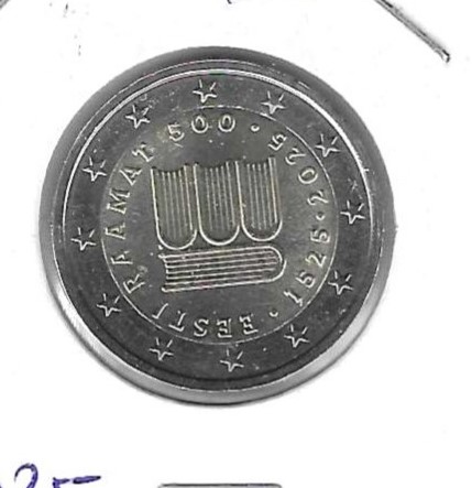 Monedas - Euros - 2€ - Estonia - SC - 2025 - Escritos en estonio - Click en la imagen para cerrar