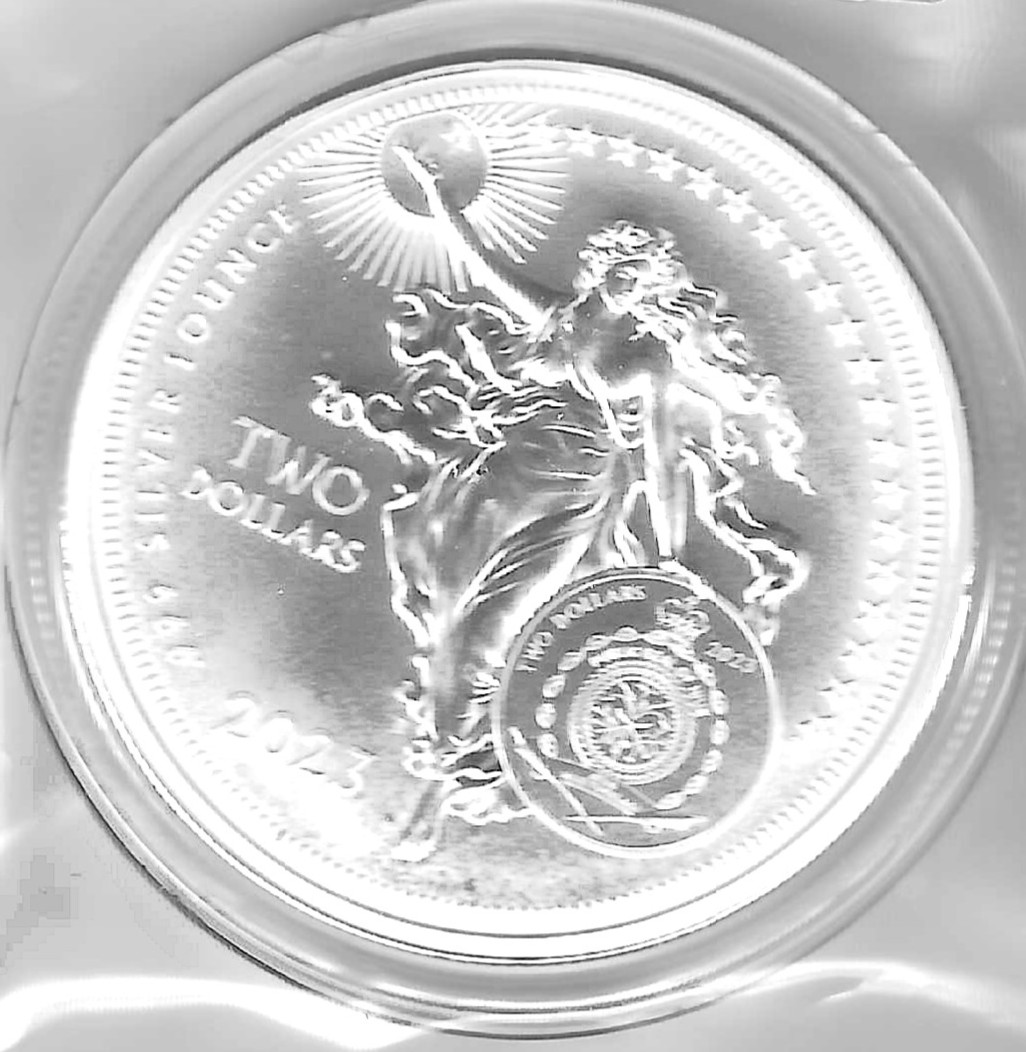Monedas - Onzas de plata - - Niue - 2023 - 2 dolar - onza plata