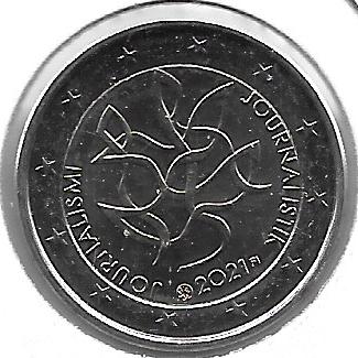 Monedas - Euros - 2€ - Finlandia - SC - 2021 - Libertad de Prensa - Click en la imagen para cerrar