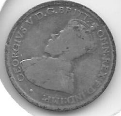 Monedas - Oceania - Australia - 25 - Año 1924 - 6 Pence - Click en la imagen para cerrar
