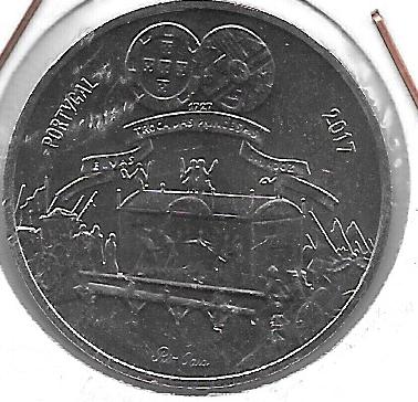 Monedas - Euros - 5&euro; - Portugal - A&ntilde;o 2017 - Maria B&aacute;rbara de Bragan&ccedil;a - Click en la imagen para cerrar