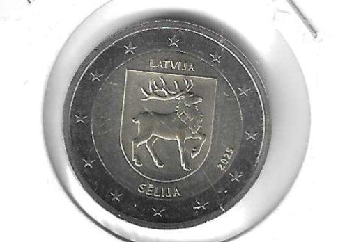 Monedas - Euros - 2€ - Letonia - SC - 2025 - Selija - Click en la imagen para cerrar