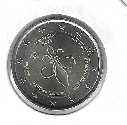 Monedas - Euros - 2€ - Portugal - SC - 2025 - Scouts - Click en la imagen para cerrar
