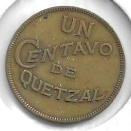 Monedas - America - Guatemala - 249 - 1932 - Centavo - Click en la imagen para cerrar