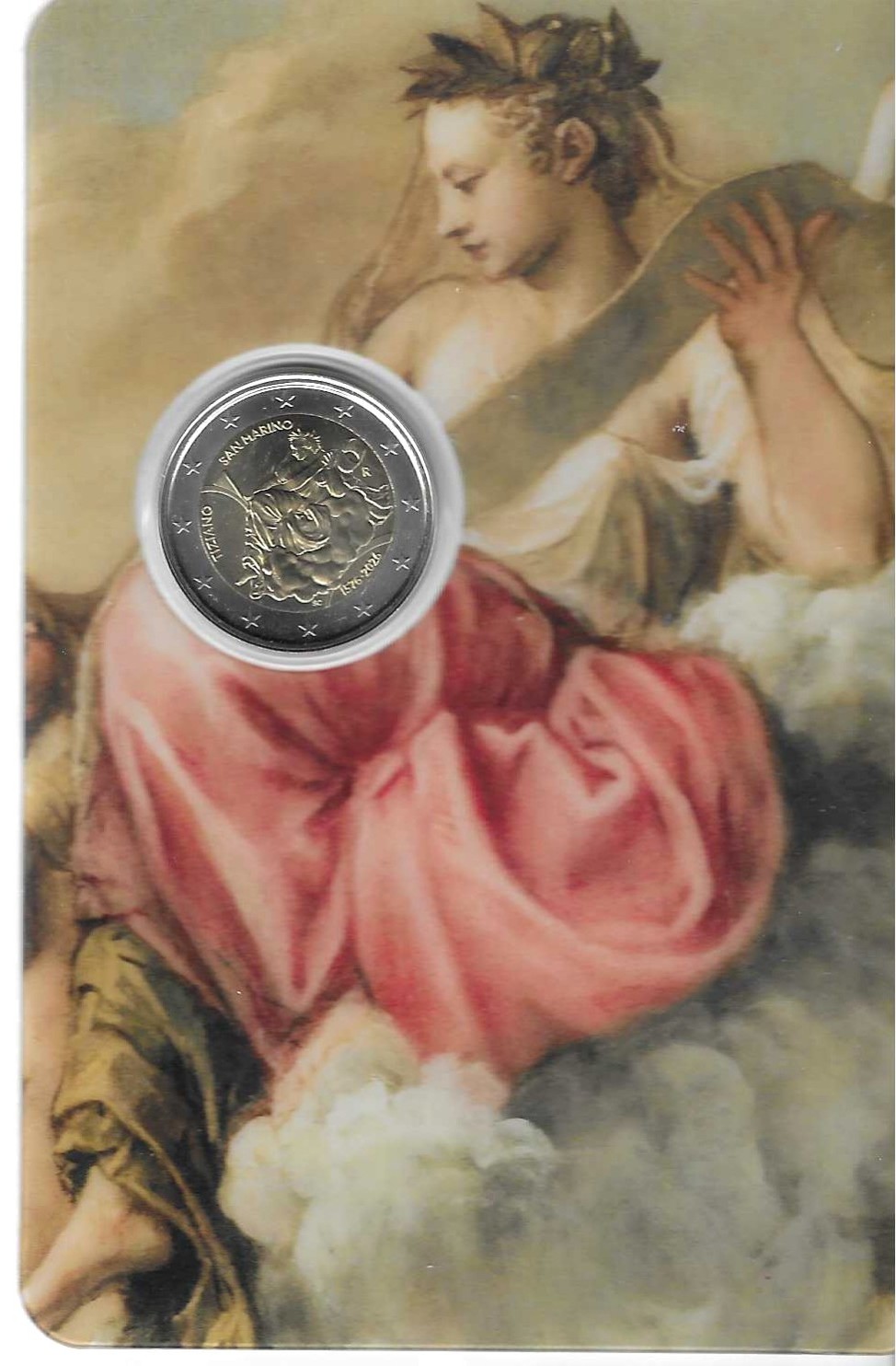 Monedas - Euros - 2€ - San Marino - SC - 2026 - Tiziano