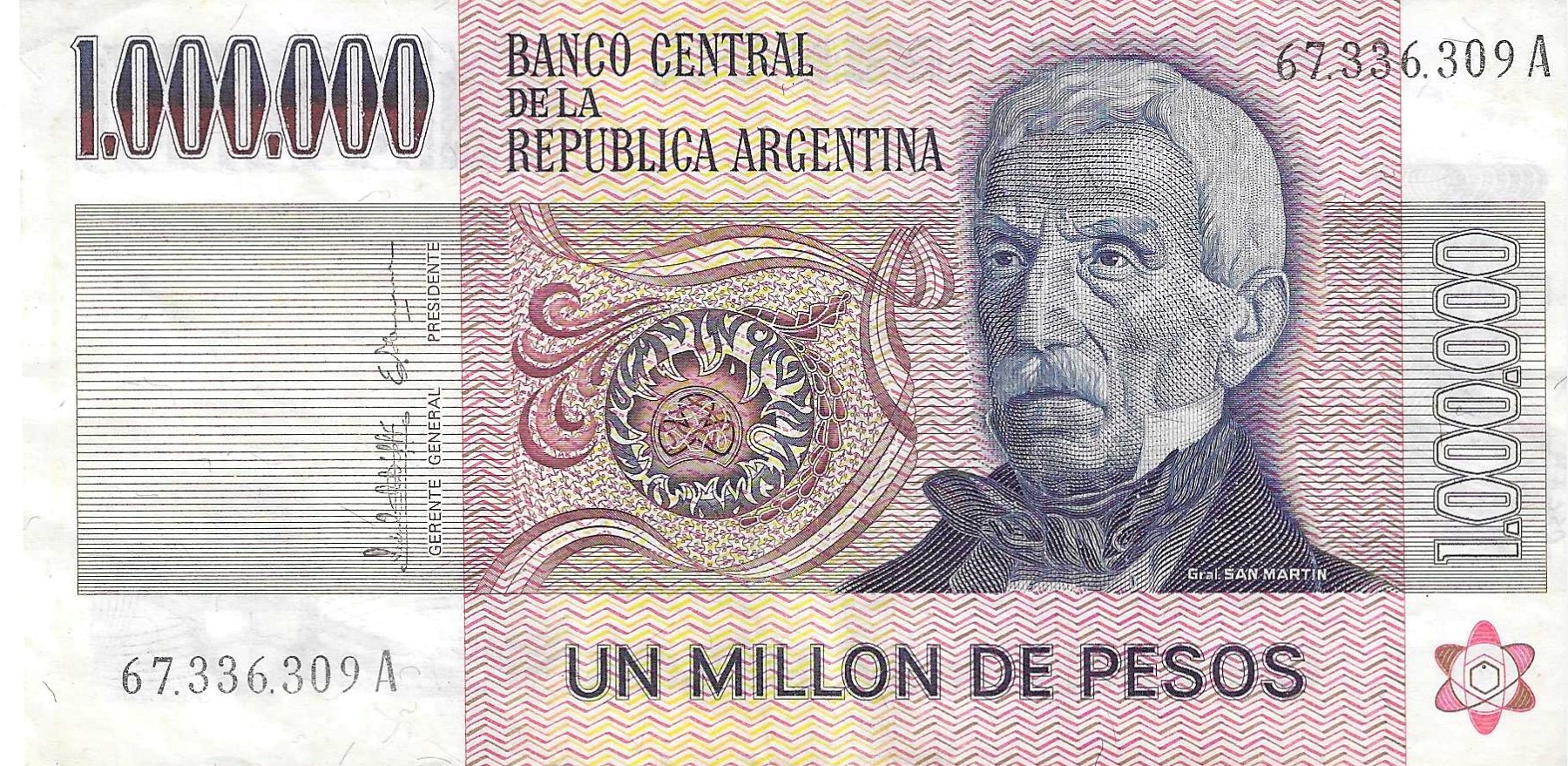 Billetes - America - Argentina - 310 - MBC - 1981 - 1000000 pesos - Num.ref: 67336309