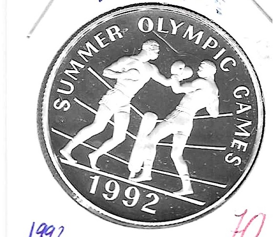 Monedas - America - Jamaica - 160 - 1992 - 25 dolares - plata - Click en la imagen para cerrar