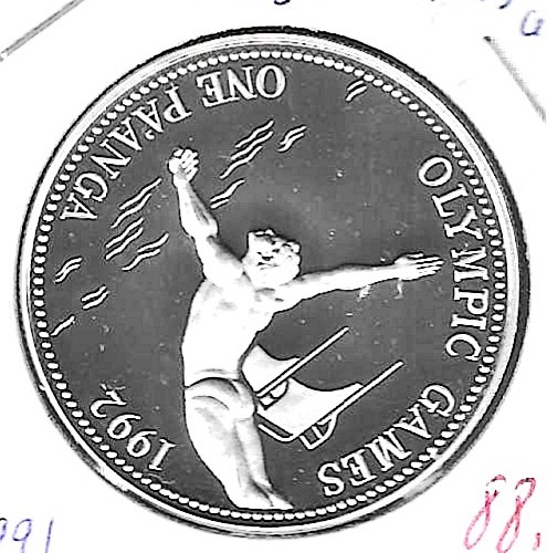 Monedas - Oceania - Tonga - 140 - 1991 - pa'anga - plata - Click en la imagen para cerrar