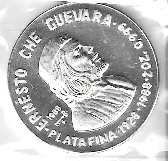 Coins - America - Cuba - 170 - 1988 - 20 pesos - plata
