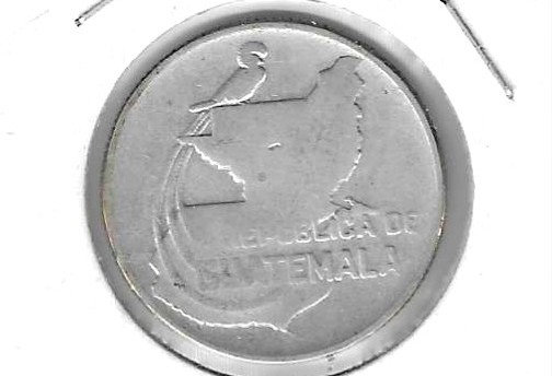 Monedas - America - Guatemala - 253 - 1943 - 25 ct - Click en la imagen para cerrar