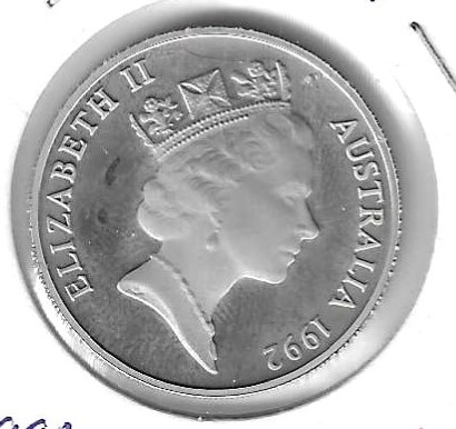 Monedas - Oceania - Australia - 83 - 1992 - 50 ct - proof - Click en la imagen para cerrar