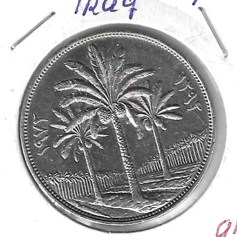 Monedas - Asia - Iraq - 136 - 1972 - 250 fils - Click en la imagen para cerrar