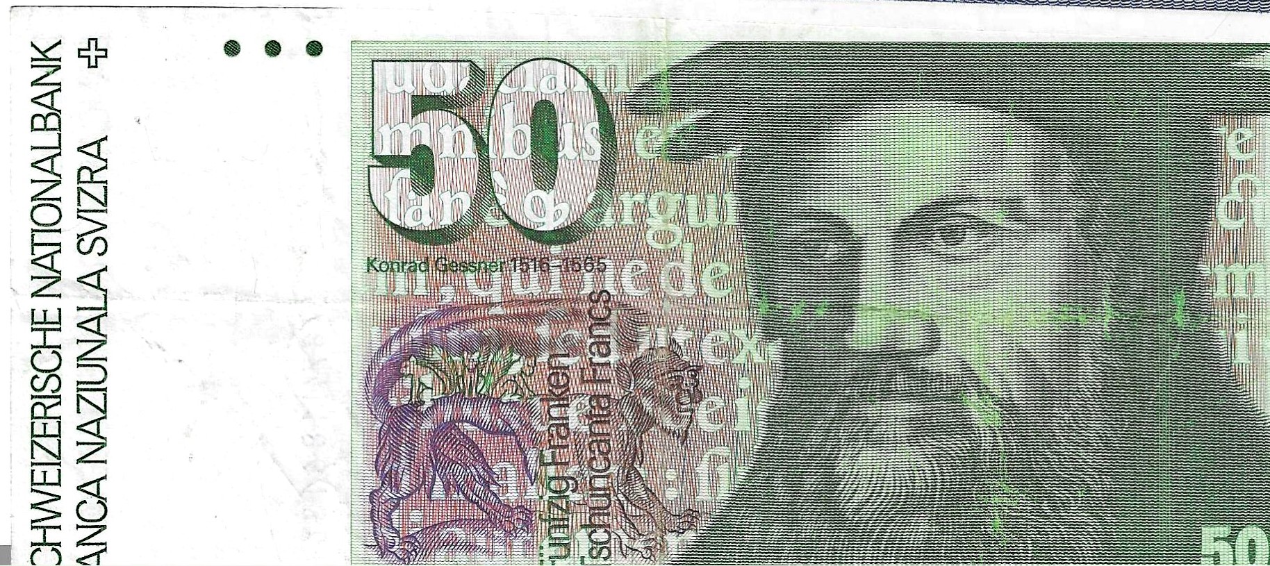 Billetes - Europa - Suiza - 56G - MBC+ - 1987 - 50 francos - Num.ref: 87M1861366