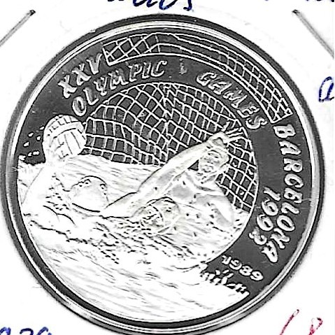 Monedas - Asia - Laos - 36.1 - 1989 - 50 kip - plata - Click en la imagen para cerrar