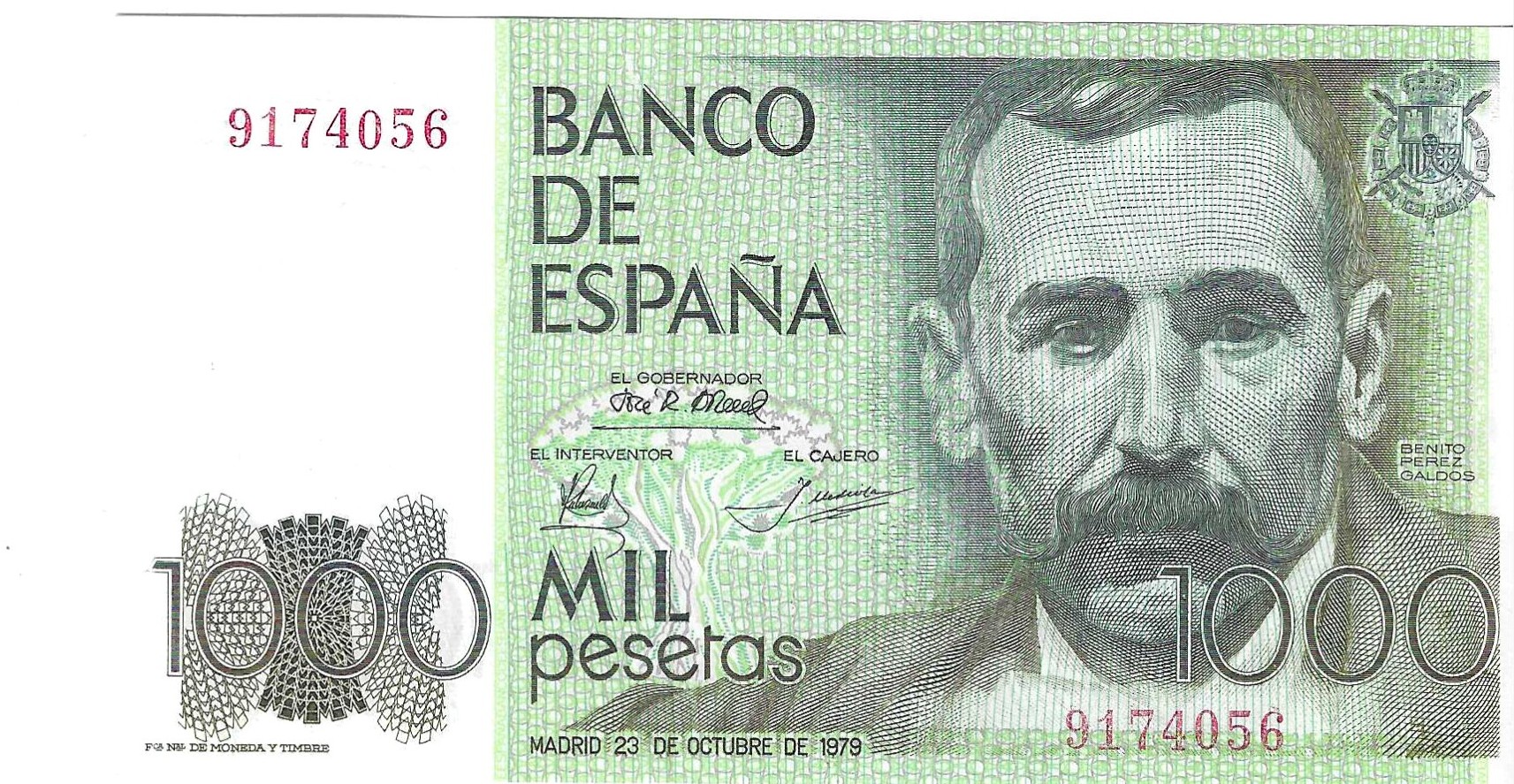Billetes - España - Juan Carlos I (1975 - 2014) - 1000 ptas - 523 - EBC - 1979 - Num.ref: 9174056 - sin serie