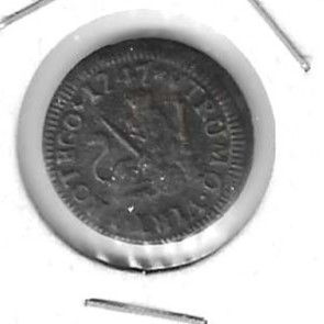Monedas - EspaÃ±a - Fernando VI (1746 - 1759) - 19 - 1747 - maravedi - Segovia - Click en la imagen para cerrar