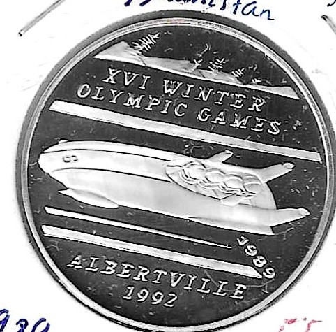 Monedas - Asia - Afghanistan - 1008.1 - 1989 - 500 afghanis - plata - Click en la imagen para cerrar